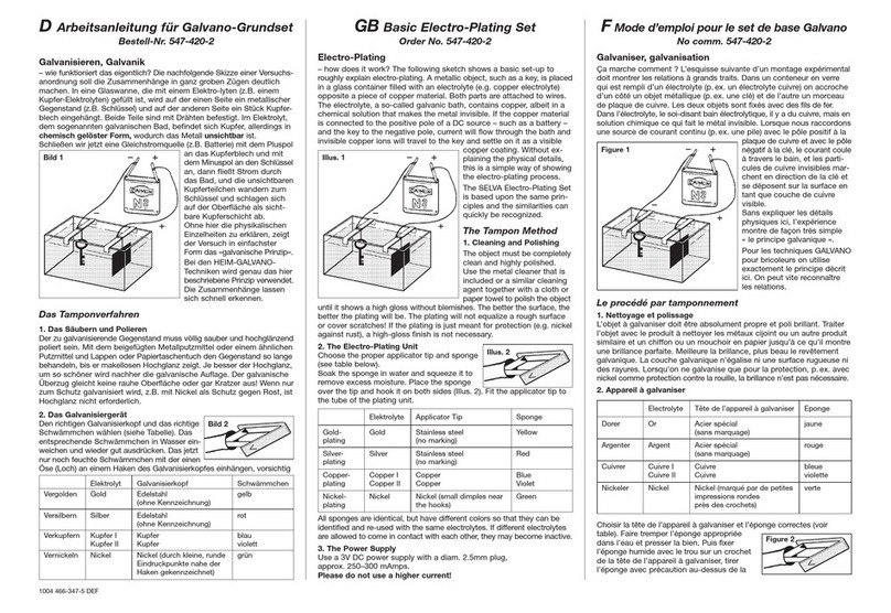 Selva 547-420-2 quick start guide