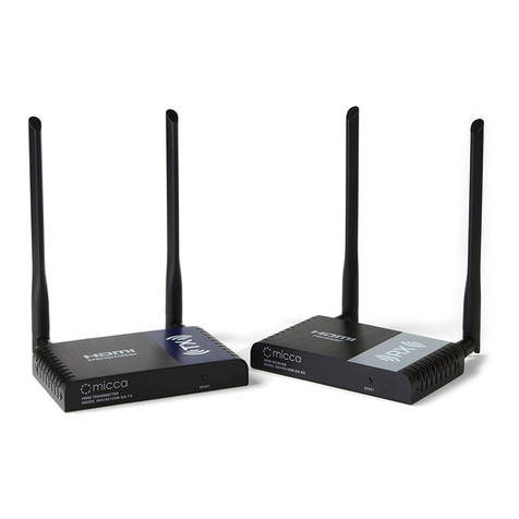 Micca WAV5G100M-DA owner's manual