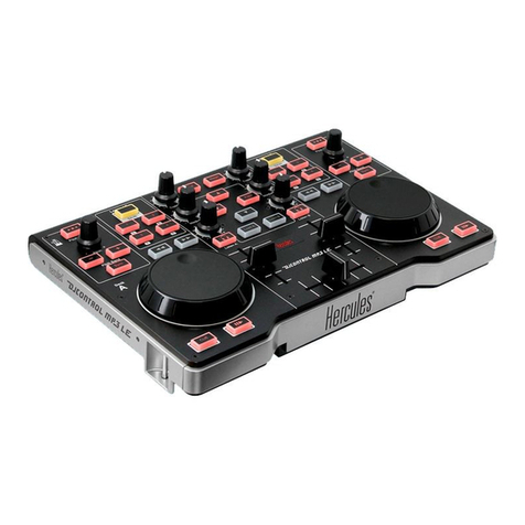 Hercules DJControl MP3 LE User manual
