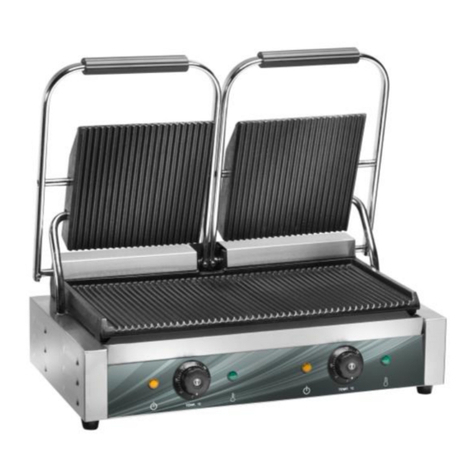 CookMax PG25L Installation, operating and service instructions