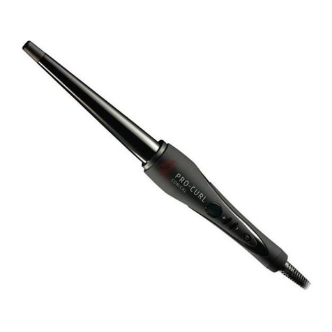 Wella PRO-CURL conical CT 15 manual