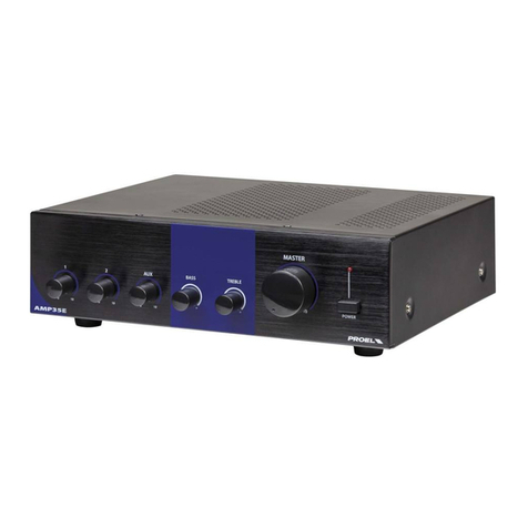 PROEL AMP35E user manual