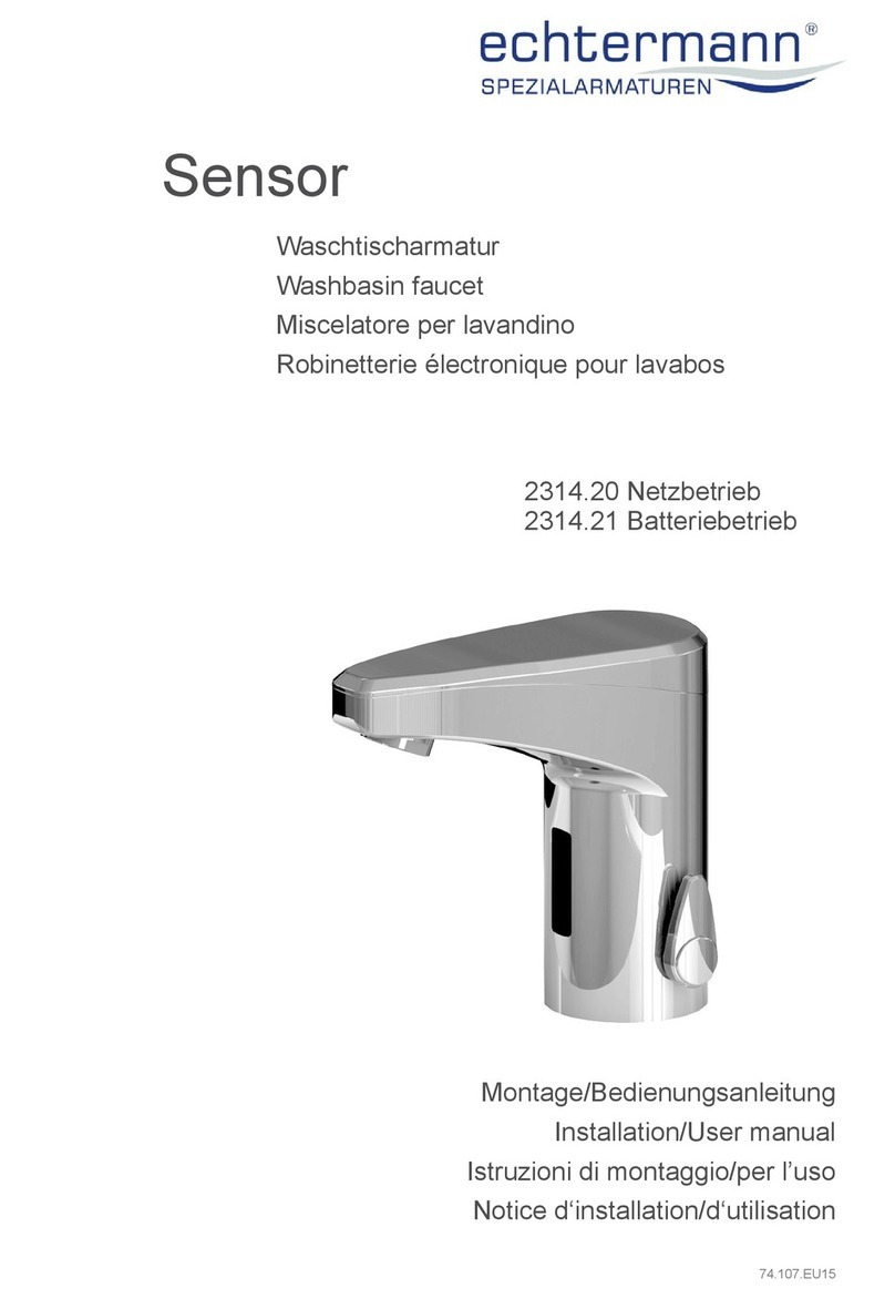 echtermann Sensor 2314.20 Installation & user manual