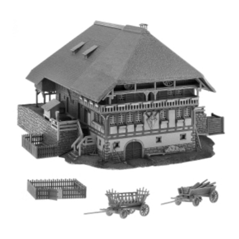 Faller Half-timbered Black Forest house User manual