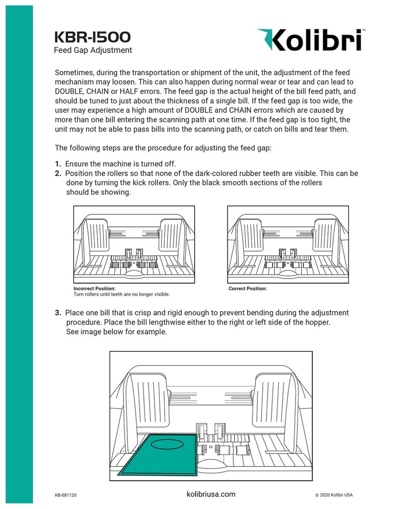 Kolibri KBR-1500 User manual