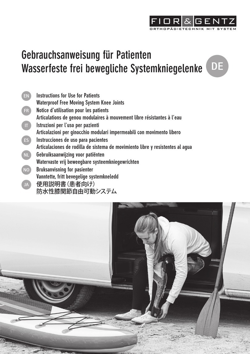 FIOR & GENTZ NEURO SWING H2O Instructions for Use for Patients