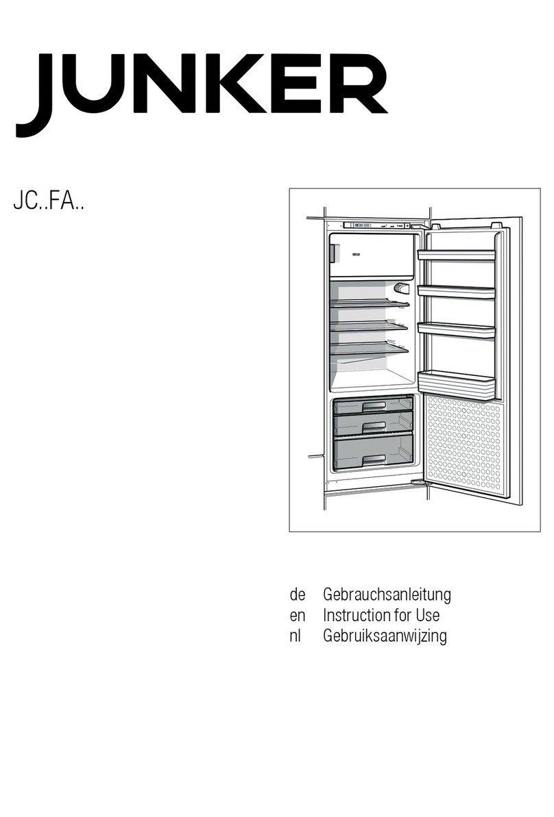 Junker JC FA Series User manual