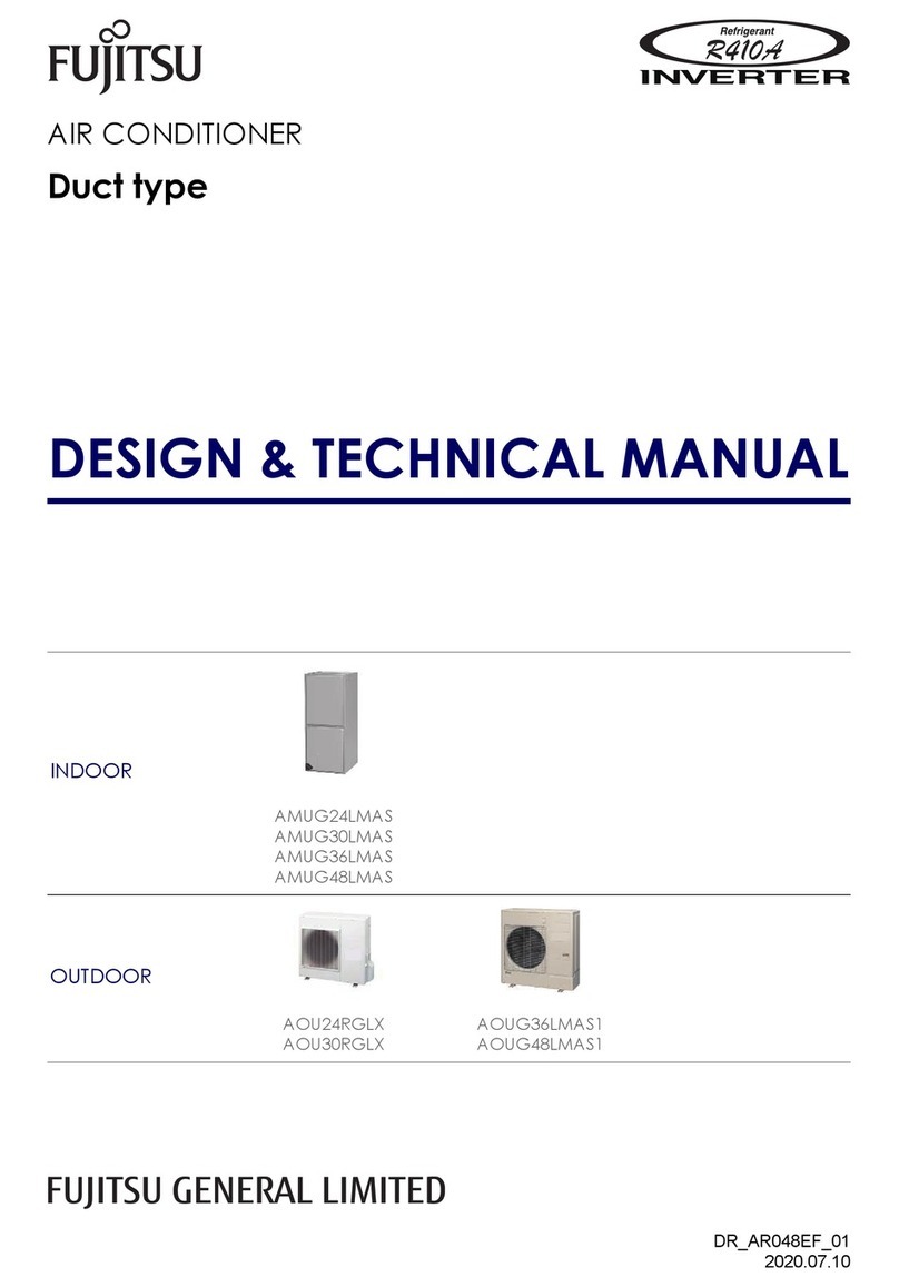 Fujitsu AMUG24LMAS Service manual