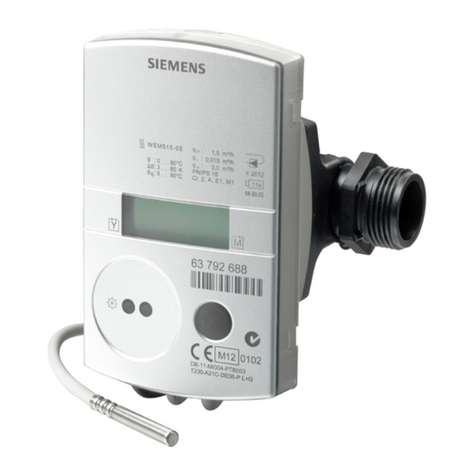 Siemens WSM5 Series User manual