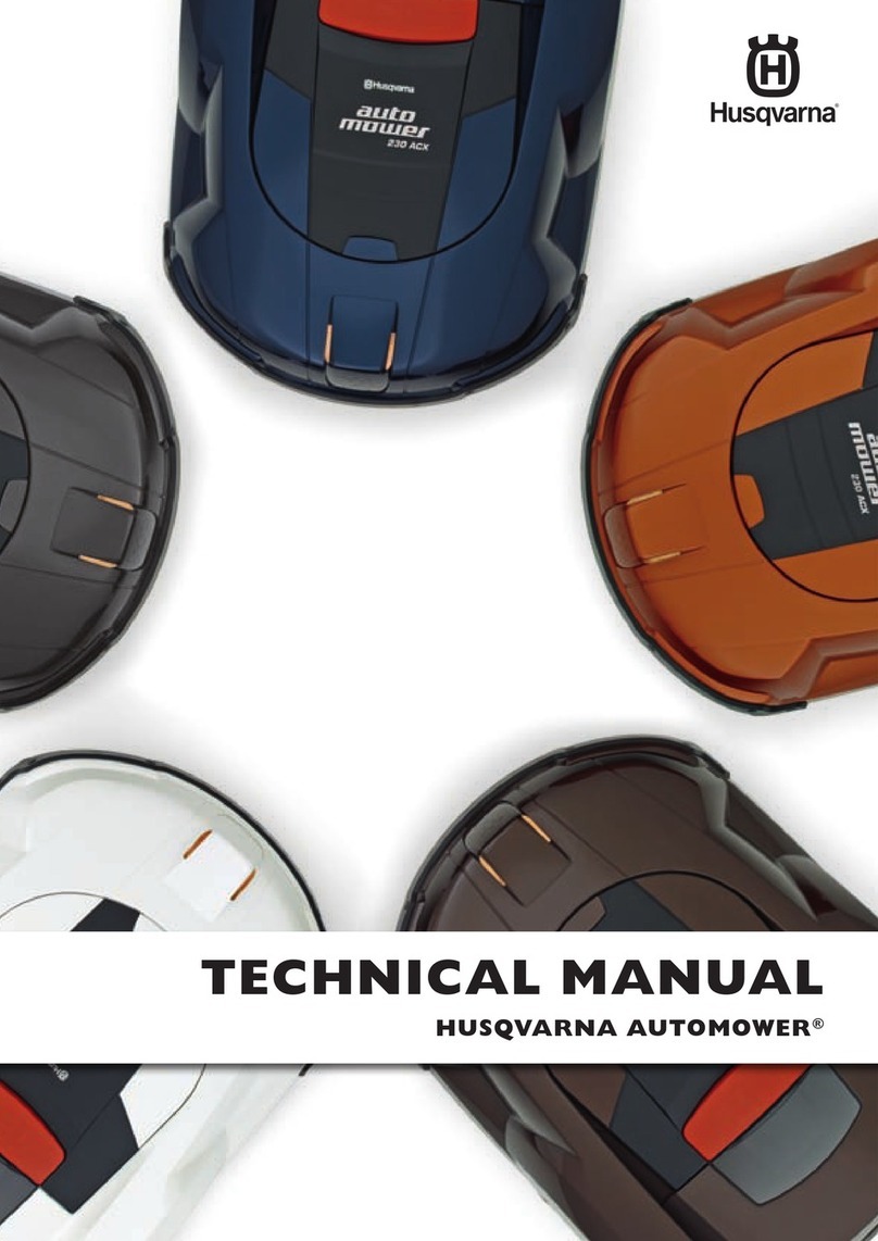 Husqvarna AUTOMOWER 210 C Technical manual