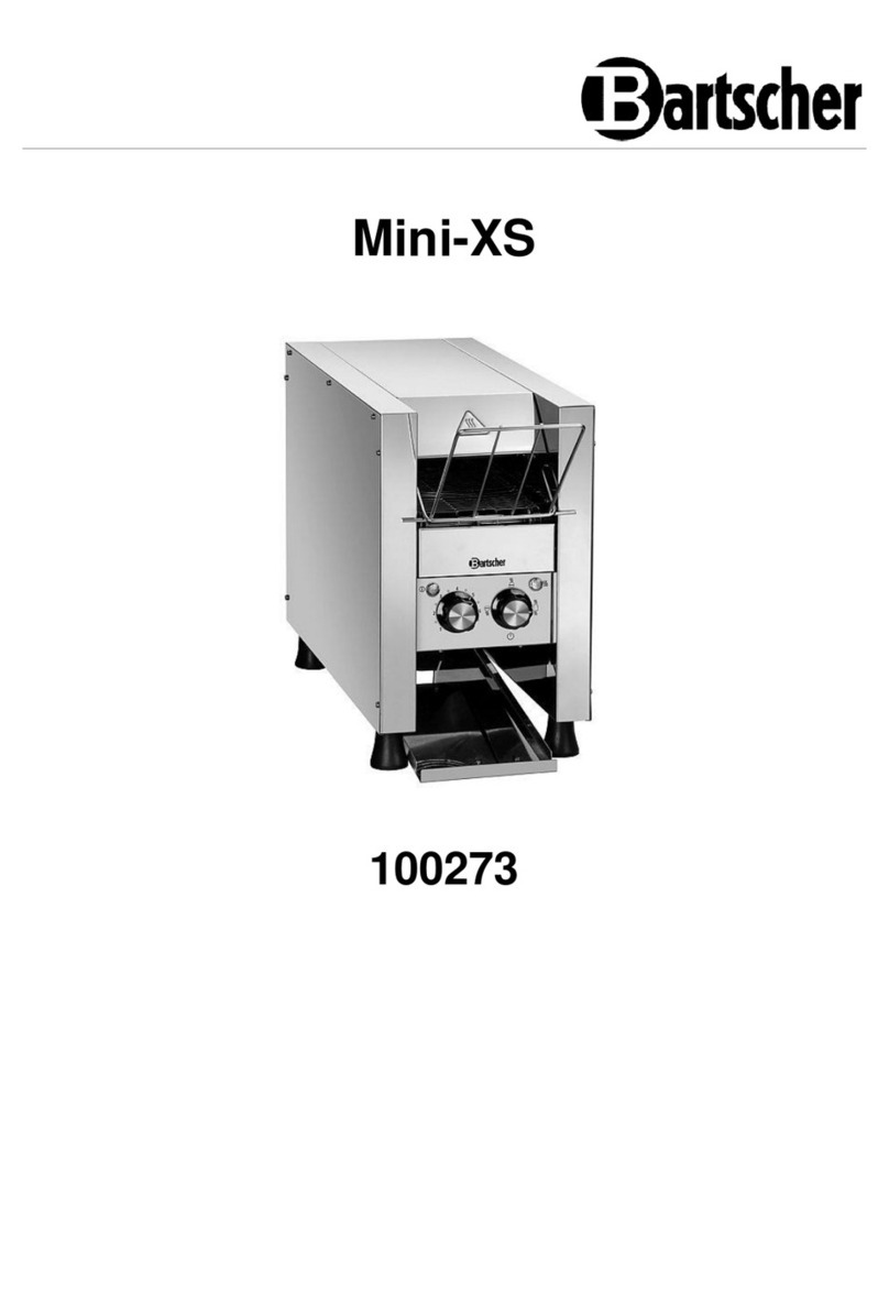 Bartscher Mini-XS User manual Bartscher Mini-XS User manual