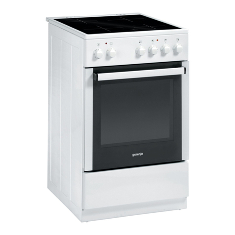 Gorenje EC52106 manual