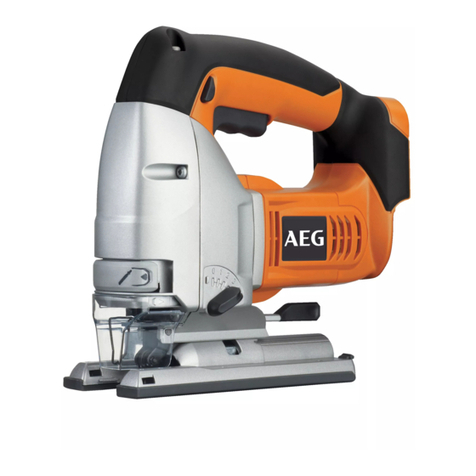 AEG POWERTOOLS BST 18 X Original instructions