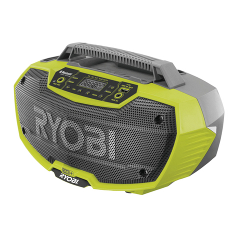 Ryobi R18RH User manual