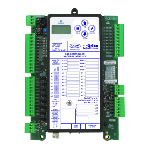 AAON Orion BACnet General Controller Technical guide
