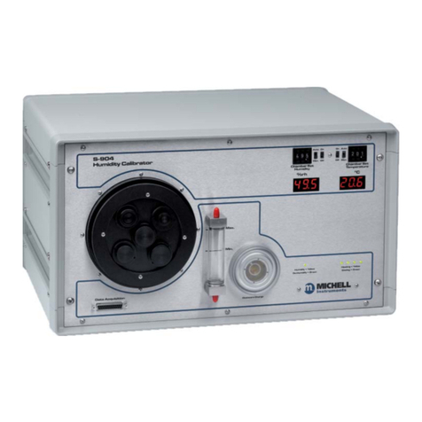 Michell Instruments S904 user manual