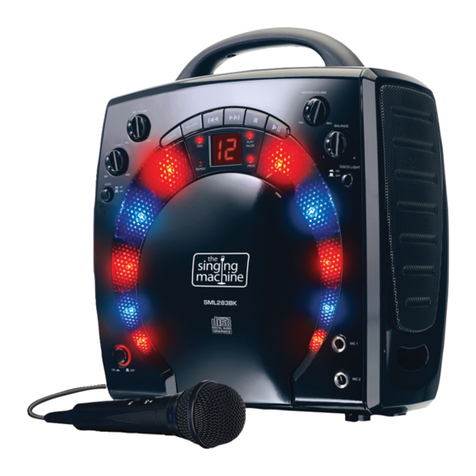 The Singing Machine SML283BK User manual