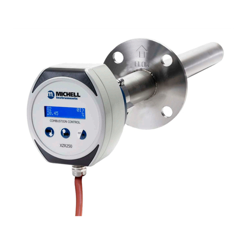 Michell Instruments XZR250 User manual
