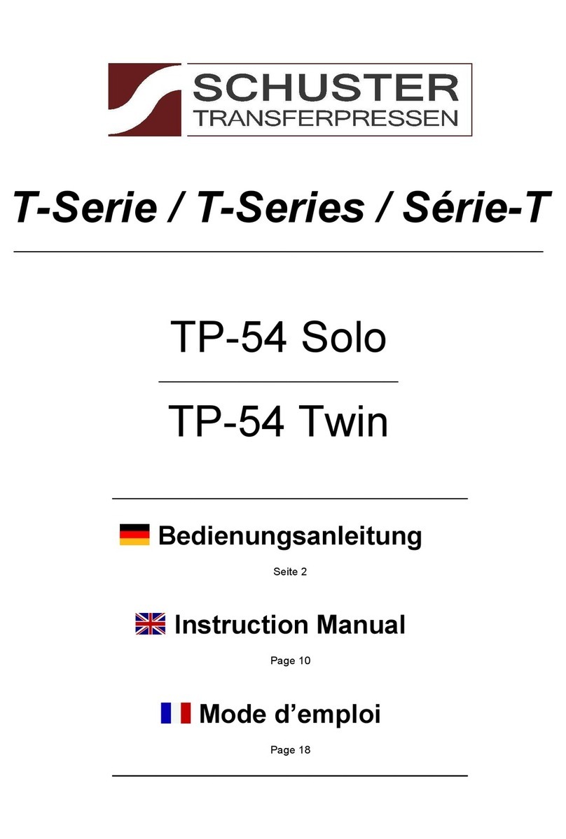 SCHUSTER T Series instruction manual