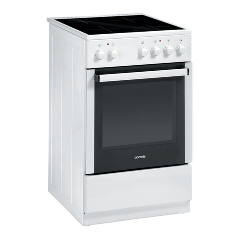 Gorenje EC52106 manual