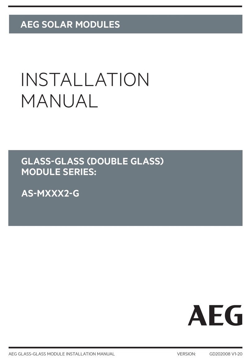 AEG AS-M2-G Series installation manual