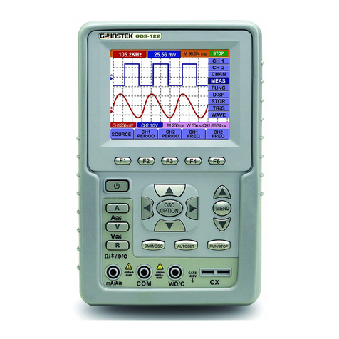 GW Instek GDS-122 quick start guide