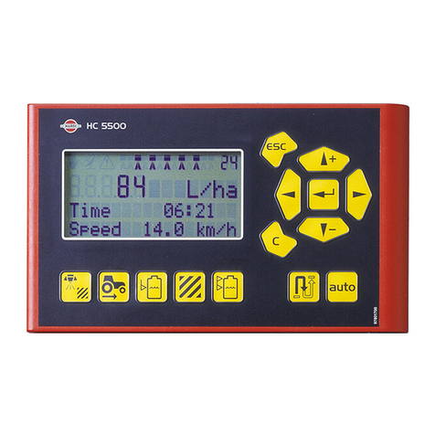 Hardi COMMANDER 5500 User manual