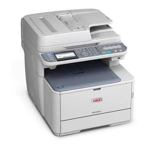 Oki MC362w User manual