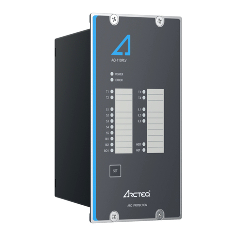 Arcteq AQ-110 LV Series manual