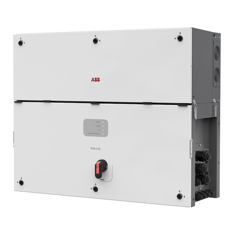 ABB PVS-175-TL Series User manual