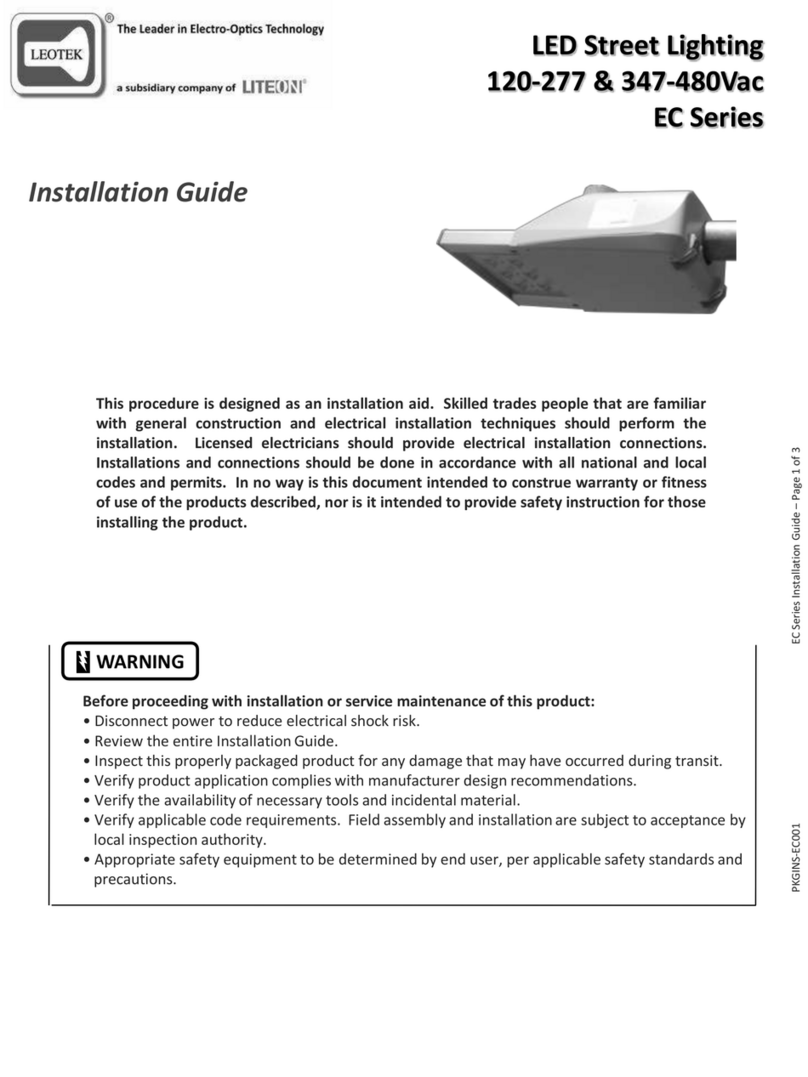 LiteOn LEOTEK EC Series installation guide