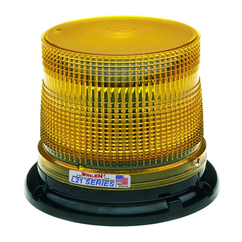 Whelen Engineering Company L21 installation guide