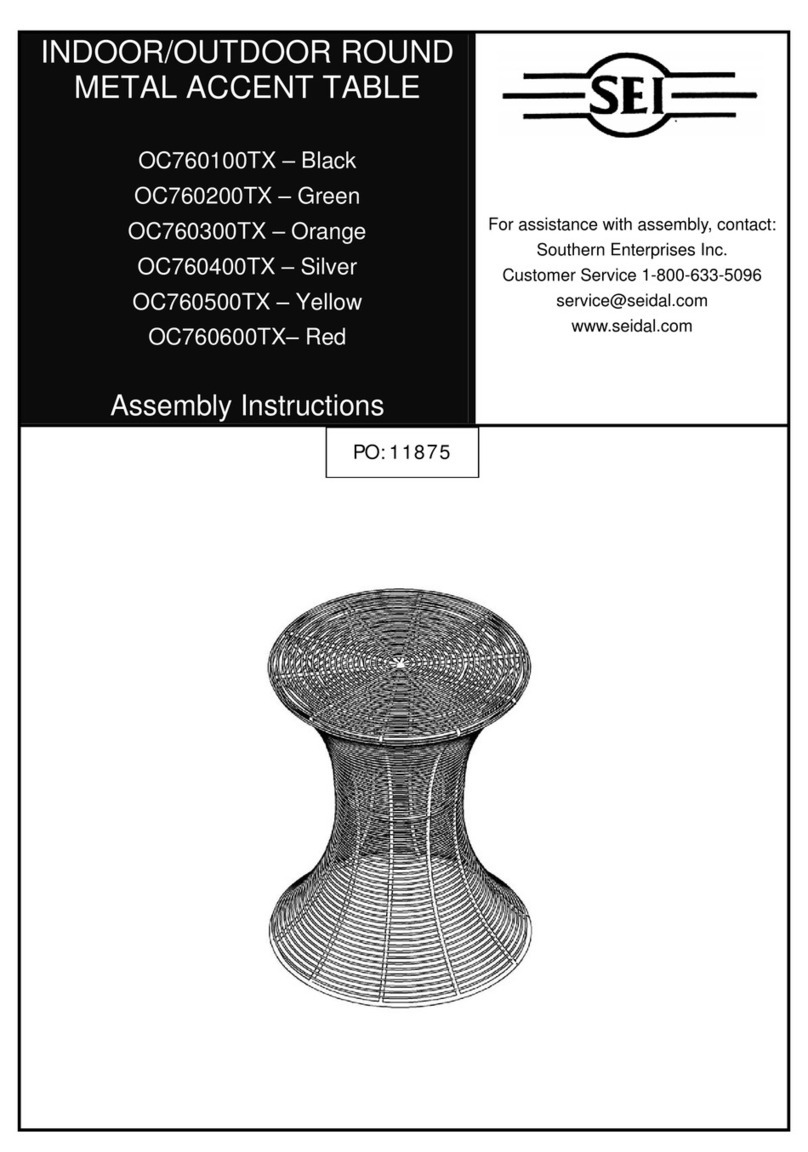 SEI OC760100TX User manual SEI OC760100TX User manual