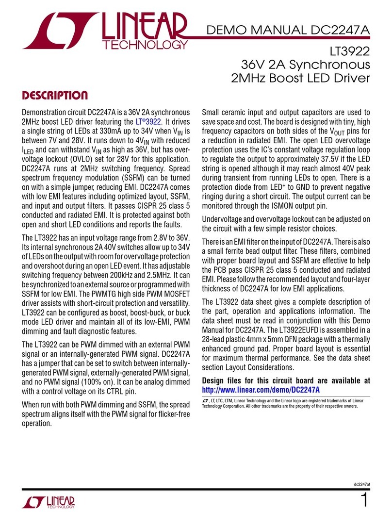 Linear Technology DC2247A Demo Manual