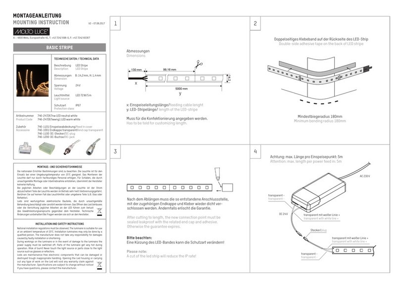 Molto 746-247267nw Mounting instruction