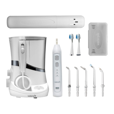 Waterpik waterflosser WP-861 quick start guide