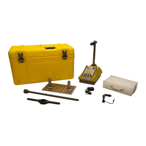 Troxler 3400-B Series User manual