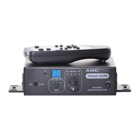 AMC iComC 2x20 User manual