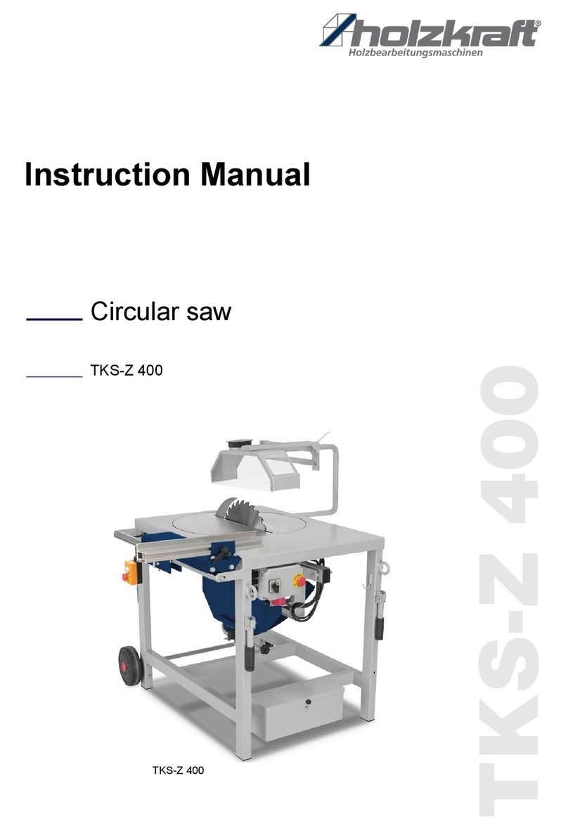 holzkraft TKS-Z 400 instruction manual