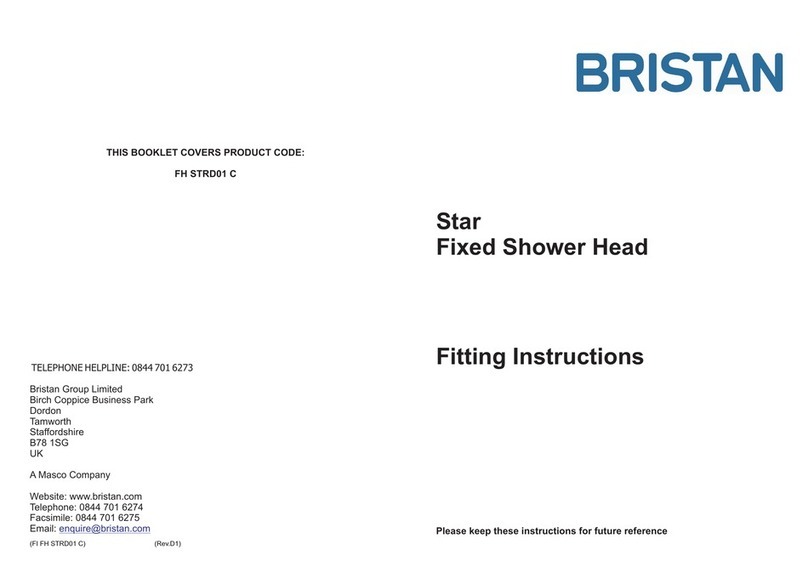 Bristan Star FH STRD01 C User manual
