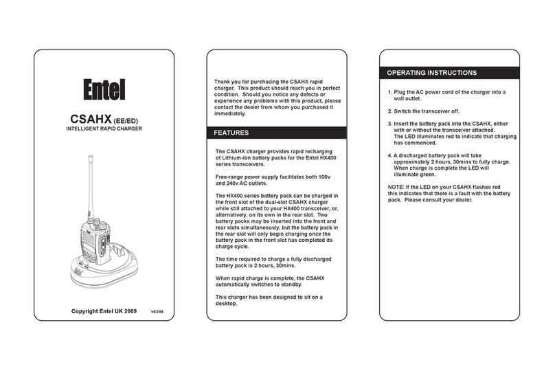 Entel CSAHX EE User manual