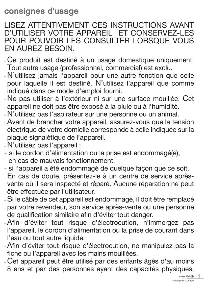 essentiel b EAT 79 EASY Instructions for use