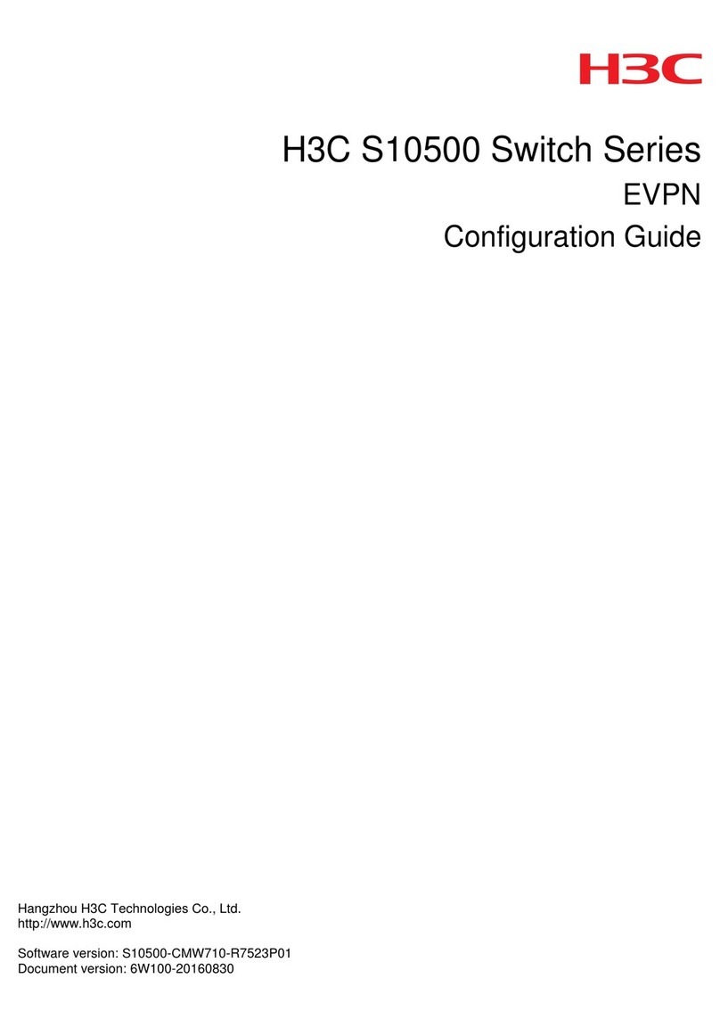 H3C S10500 Series User manual
