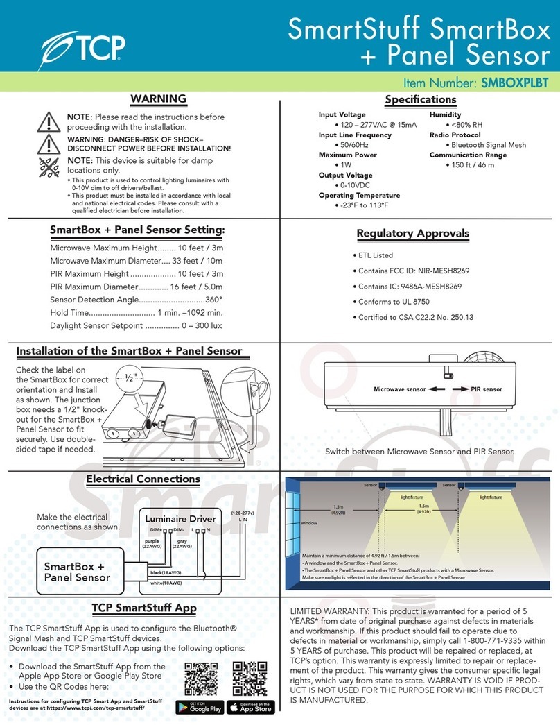 TCP SmartStuff SmartBox quick start guide TCP SmartStuff SmartBox quick start guide