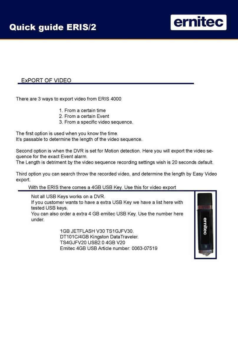 ERNITEC ERIS 4000 User manual