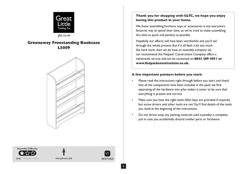 Great Little Trading Greenaway L5009 User manual Great Little Trading Greenaway L5009 User manual