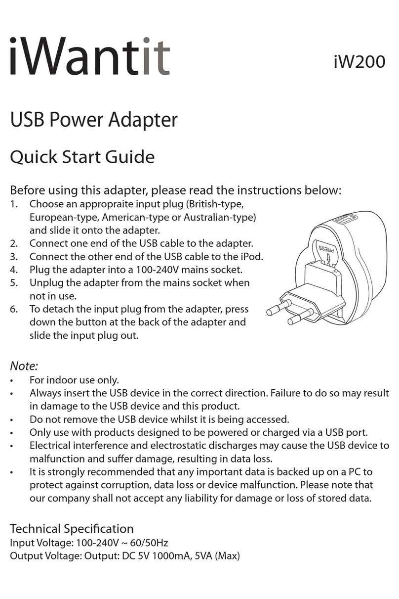 iWantit iW200 quick start guide