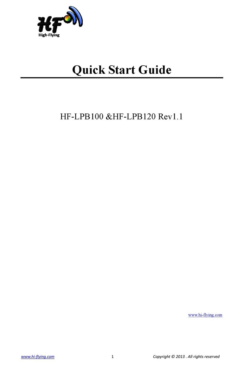 High-Flying HF-LPB100 quick start guide