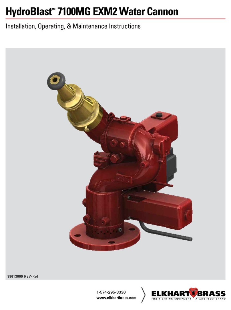 ELKHART BRASS HydroBlast 7100MG EXM2 Installation, operating,  & maintenance instructions