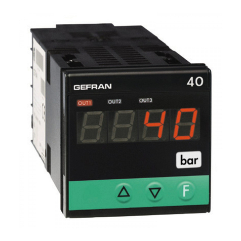 gefran 40B 48 user manual